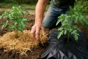 Pacciamatura biodegradabile rispetto alla plastica: riduci la manutenzione e migliora la salute delle piante