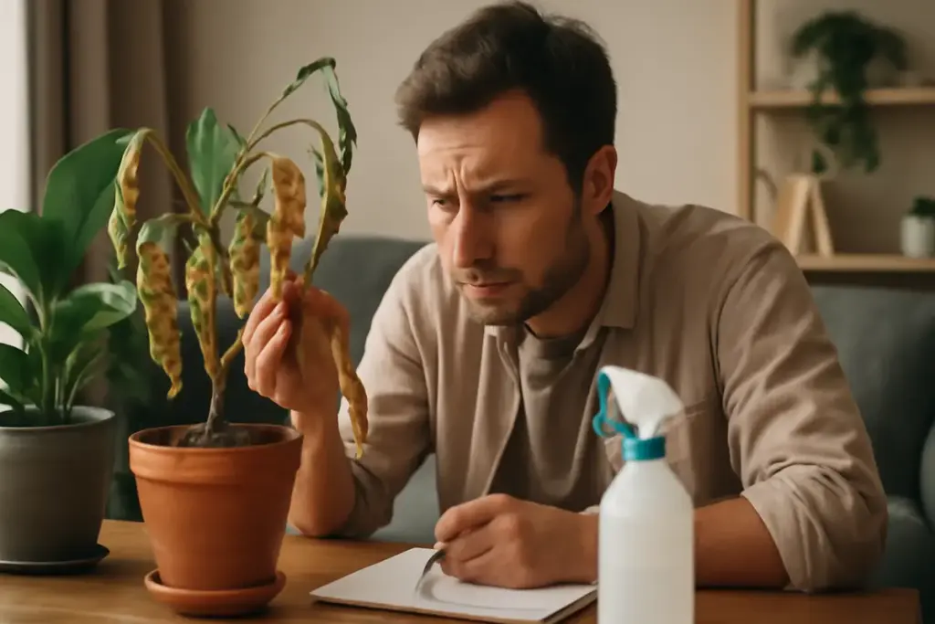 Come riconoscere e trattare i segni di stress nelle piante da interno: strategie efficaci per salvarle in tempo
