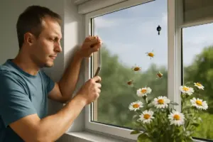 Reti anti-insetto: come installarle in modo corretto per non ostacolare l’impollinazione naturale