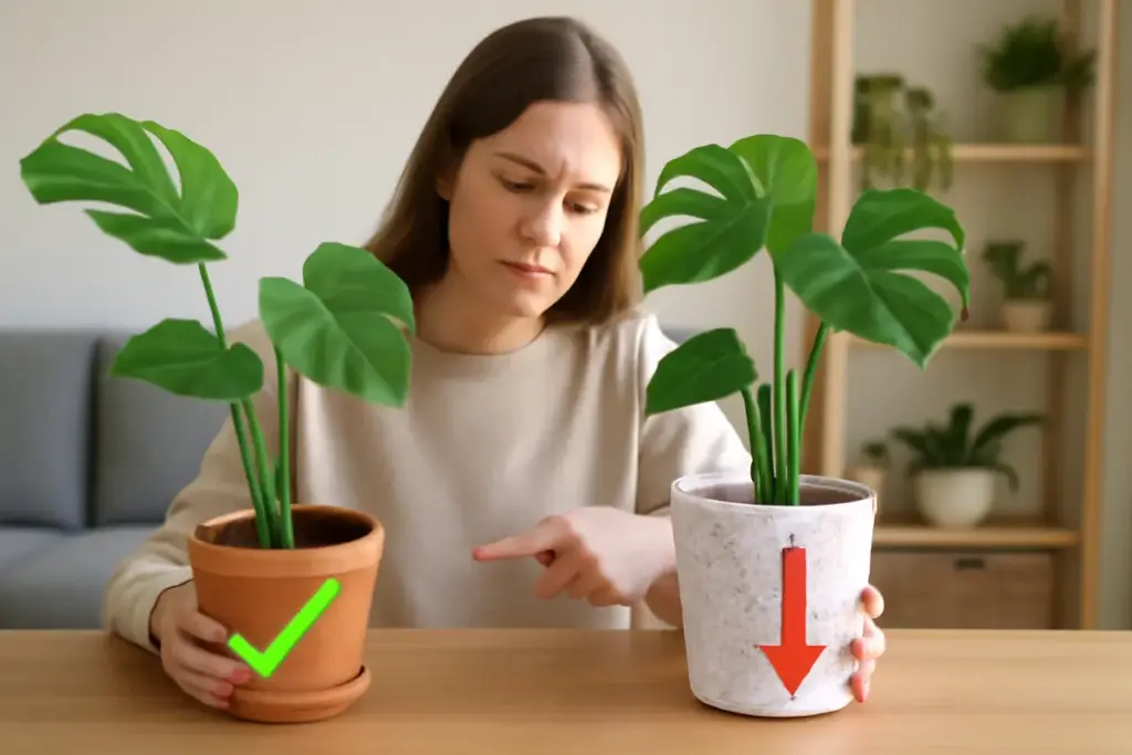 Come scegliere il vaso giusto per le piante da interno: l’errore che rallenta la crescita