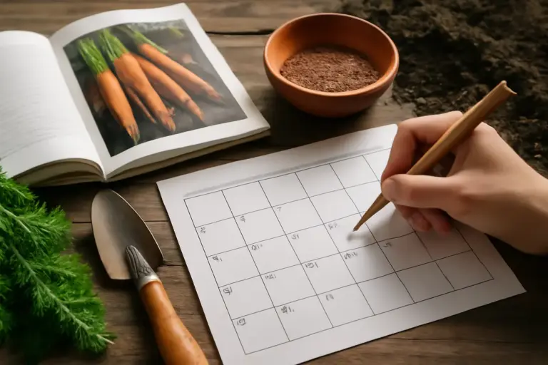 Quando seminare le carote in Lombardia? Il calendario ideale per un orto ricco