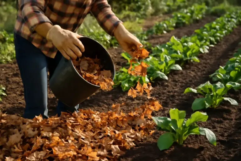 Si possono usare le foglie cadute delle piante come concime in orto? I vantaggi spesso trascurati