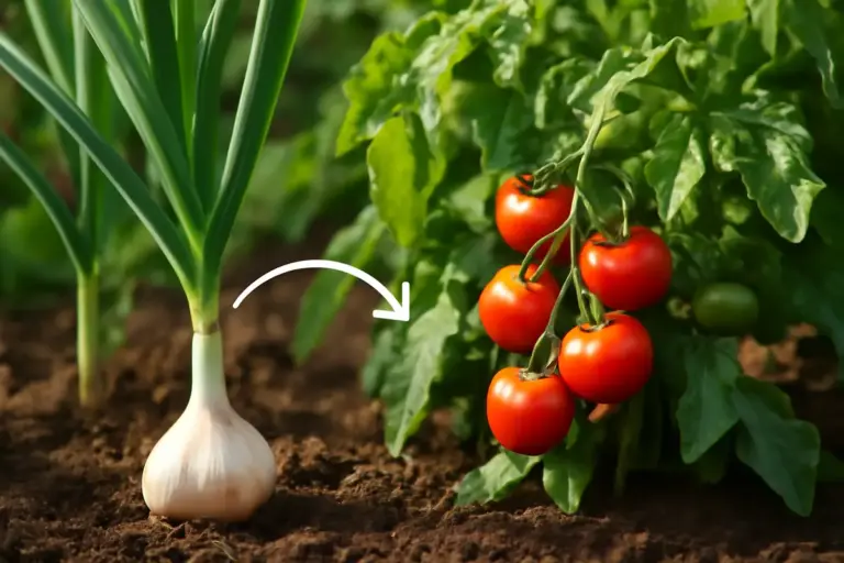 Aglio nell’orto: perché piantarlo accanto a pomodori migliora la crescita