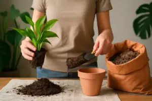 Terriccio per piante d’appartamento: quale usare per evitare ristagni d’acqua