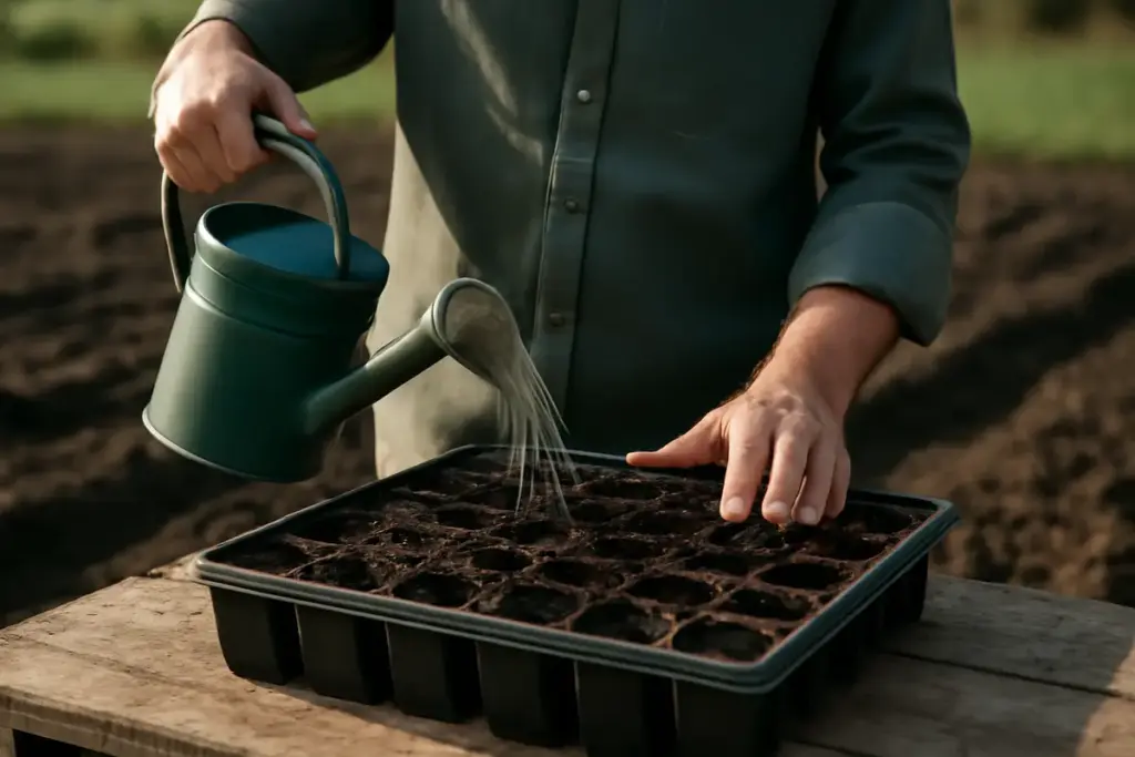 Come si effettua la bagnatura pre-semina? Scongiura il blocco della germinazione già dal primo giorno