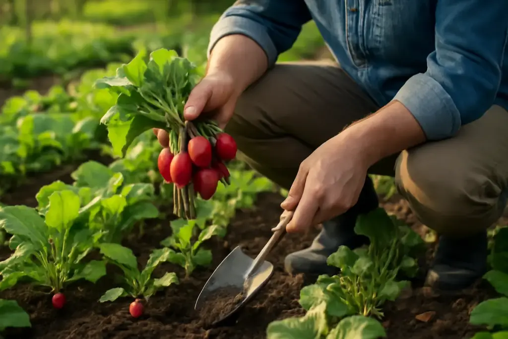 Coltivare ravanelli in primavera: la soluzione al problema della radice legnosa che pochi conoscono