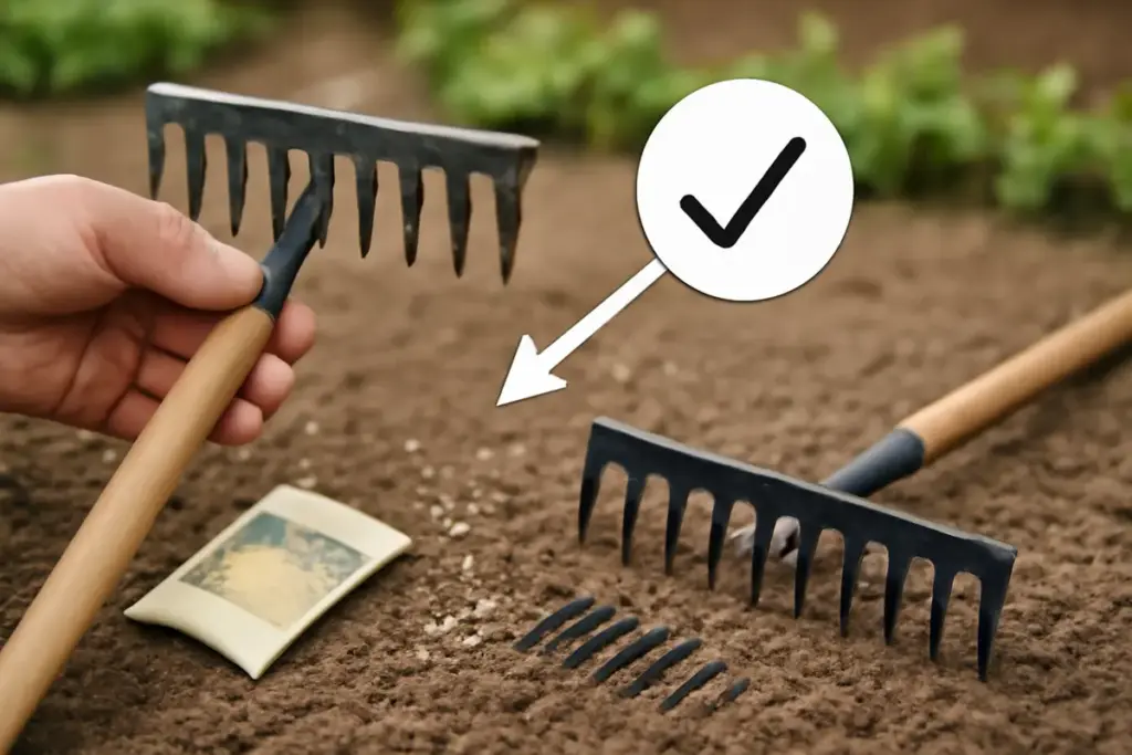 Come riconoscere un rastrello adatto per la semina sottile? Il dettaglio tecnico che rende il lavoro più semplice